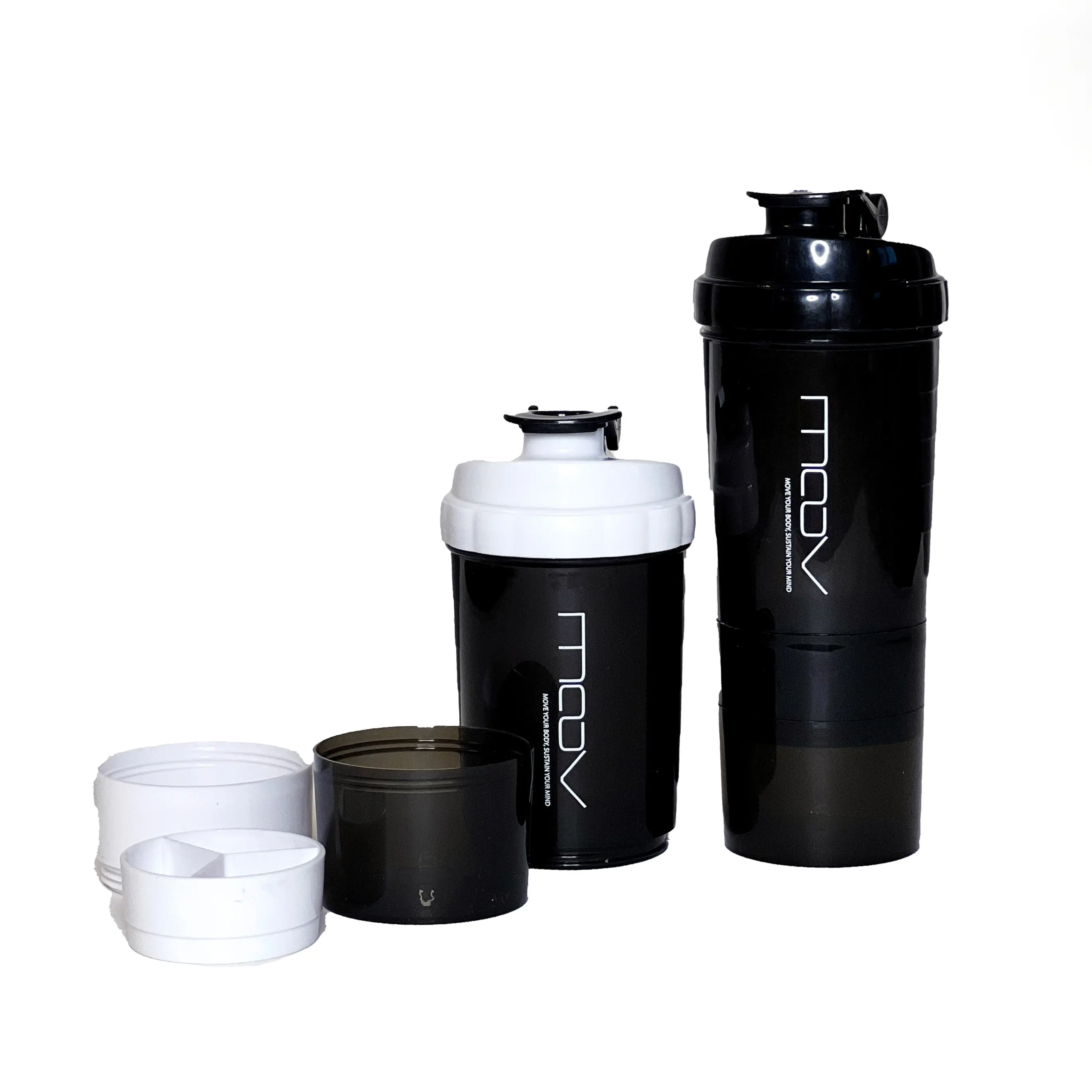 BPA Free - Protein Shaker Bottle set
