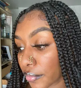 ⊱ꕥ⊰ Gold Nose Cuff ⊱ꕥ⊰  (Non-pierced)
