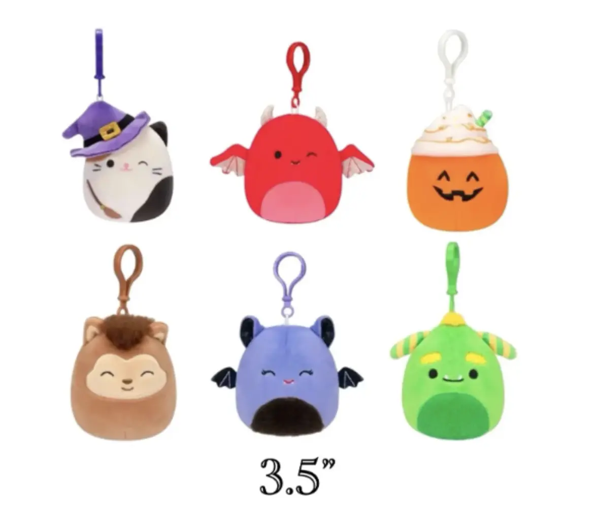 Squishmallow 3.5" 2023 Halloween Clip-on Squishmallow 3.5" 2023 Halloween Clip-on