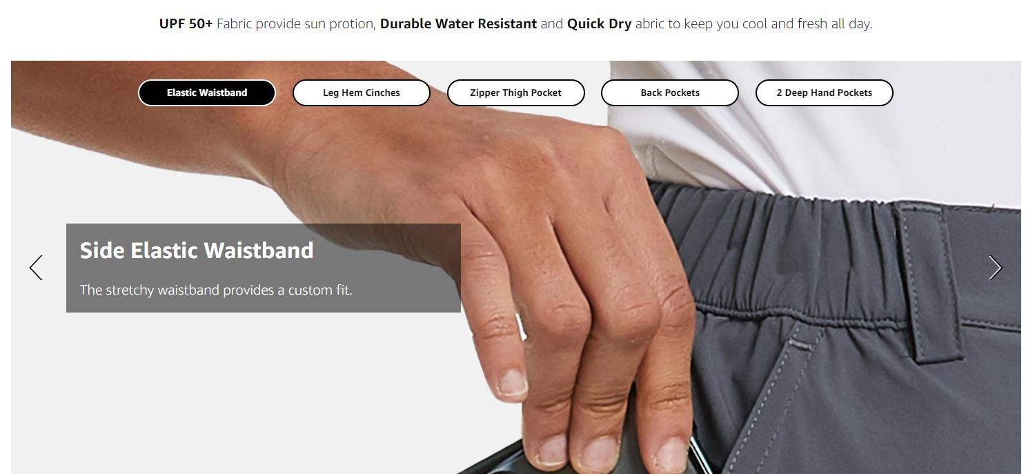 baleaf Women's Bermuda Knee Length Long Shorts for Summer Hiking Golf Camping Stretch Lightweight Nylon Quick Dry