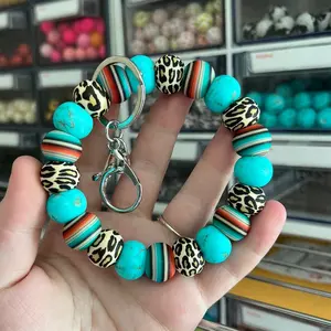 Serape babe Cheetah wristlet