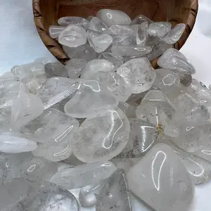 Tumbled Clear Quartz Crystal Gemstone