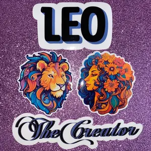 LEO Zodiac Sticker Bundle
