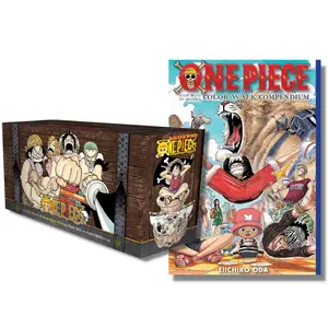 One Piece Box Set 1 &amp; One Piece Color Walk Compendium 1(Hardcover)