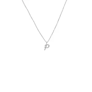Initial "P" Necklace