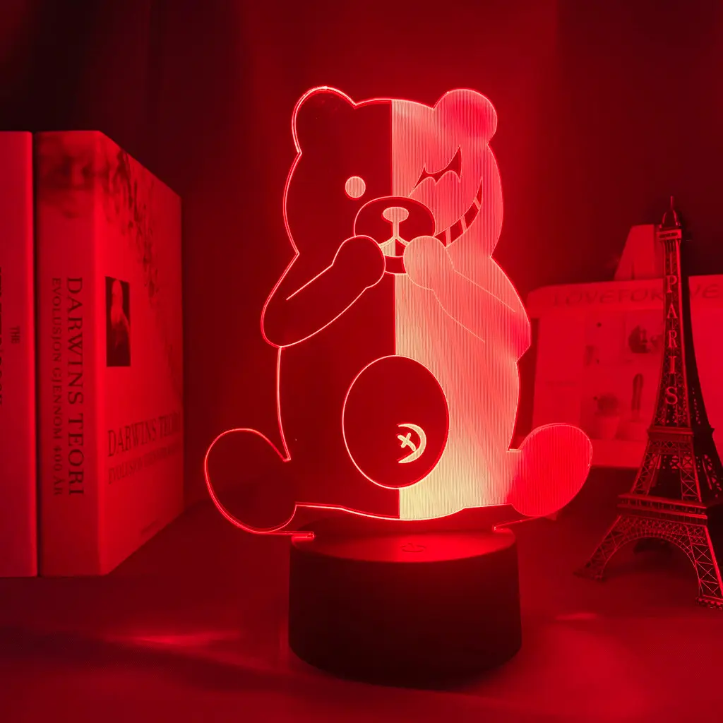Danganronpa Monokuma 3D Night Light with Remote