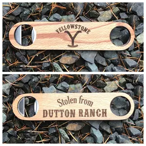 Yellowstone, Dutton, ranch custom laser engraved bottle opener Kitchen Utensils Multicolor