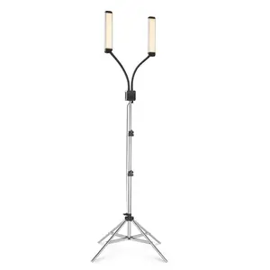 GLAMCOR ULTRA X Pro Kit - Professional LED Makeup Light with Dual Arms and Remote Control