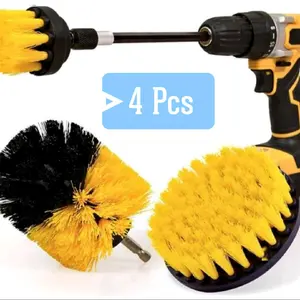 4 Piece brush cleaning kit for multipurpose use Kitchen Durable