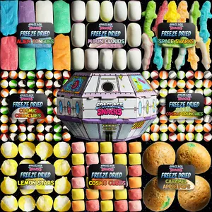 THE UFO PACKS- Freeze Dried Candy Variety Packs with Assorted Candies