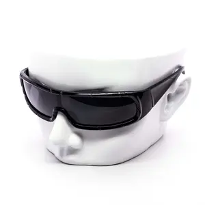 Chunky Treaded Cyclops High-fashion Alien Y2K Futuristic Rave Sunglasses