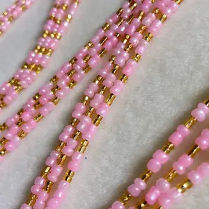 Kisses Handcrafted Waist Bead - Tie On Strand