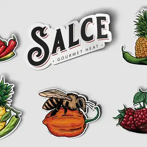 Salce Sticker Pack - Apply to Waterbottles, Laptos, and more!