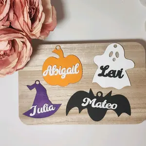 Halloween Personalized Name Tags