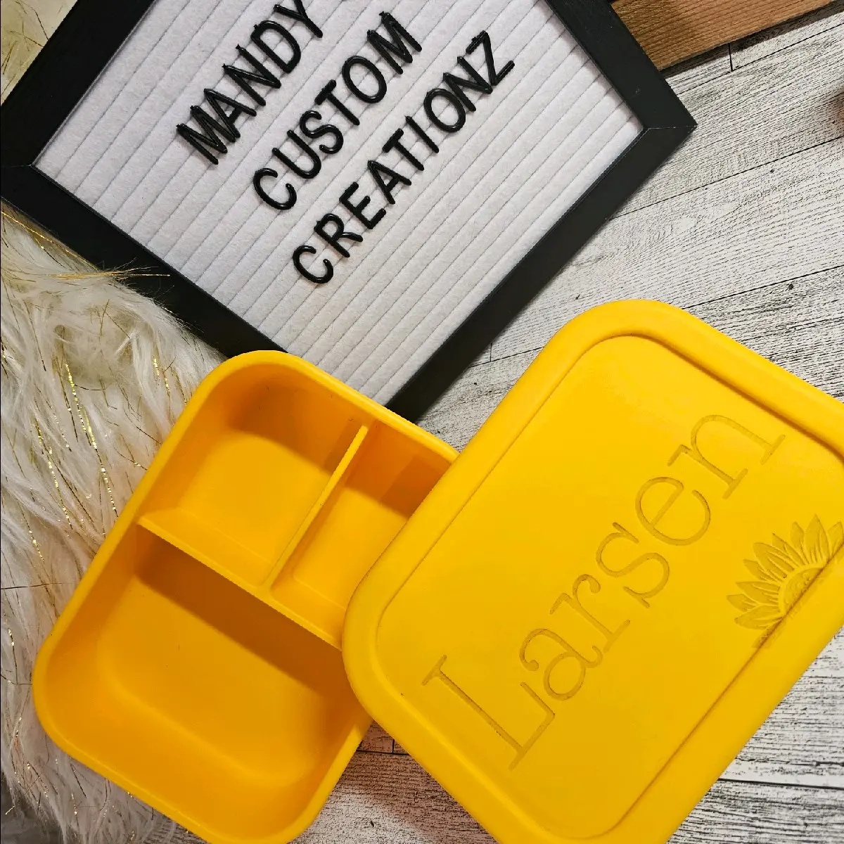 engraved lunch box