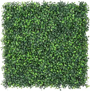 Artificial Ivy Wall Boxwood Panels, Privacy Hedge for Outdoor, Indoor and Decor 20"x 20"