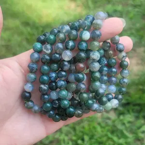 Moss Agate Bracelet
