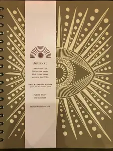 The Rainbow Vision Eye Blank Journal