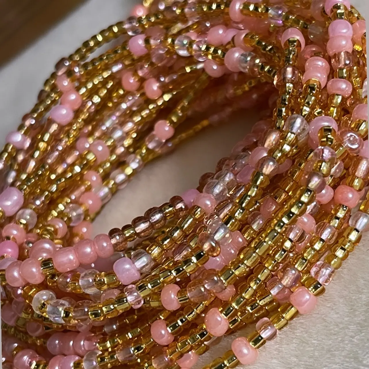 XO Handcrafted Waist Bead - Tie On Strand
