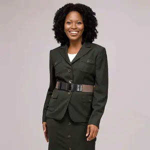 Belted Safari Jacket