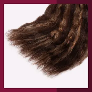 Starlet 100% Virgin Unprocessed Human Braiding Hair Wet N Wavy Super Bulk (18"-20")(P4/27)