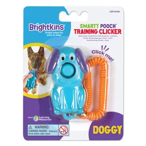 Brightkins Smarty Pooch Dog Training Clicker - DOGGY