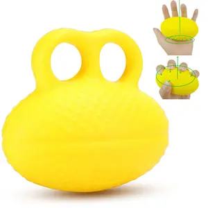 Hand Grip Ball Finger Exerciser Stroke Hemiplegia Rehabilitation Training NEW