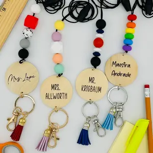 Teacher Lanyard | Engraved Lanyard | Badge Holder | Appreciation Gift | End of Year Gift | Christmas Gift