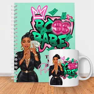 Budget Planner-Queen Boss Babe for Tracking Monthly Spending