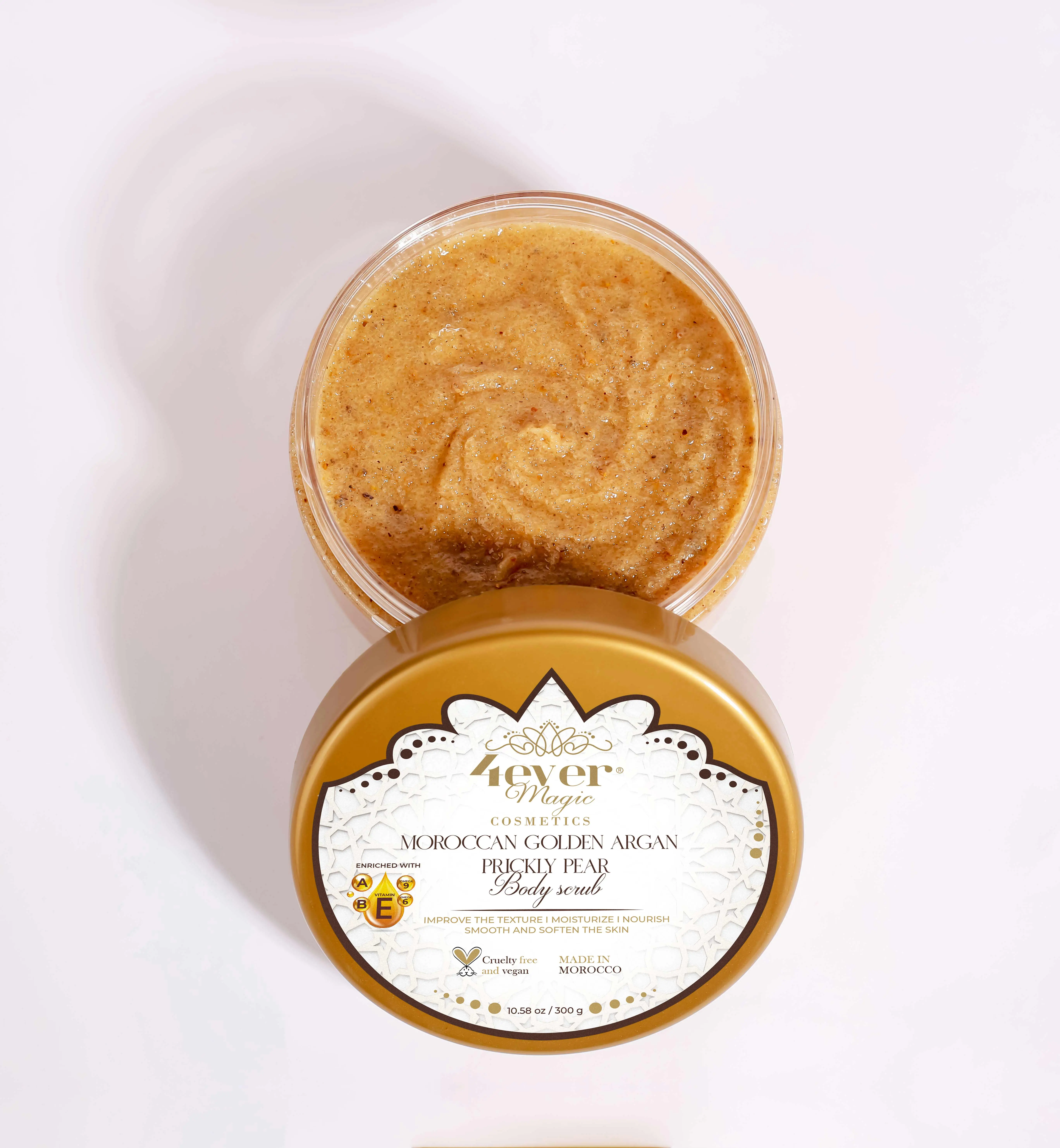 Moroccan Hydrating Golden Argan Prickly Pear Body Scrub