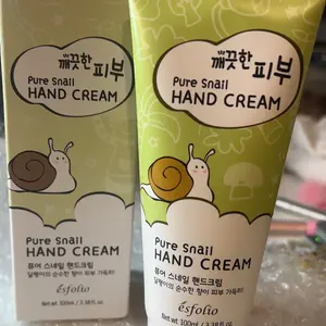 Hand Cream snail Fragrance Free Hydrating All Skin Types Amino Acid