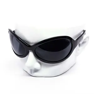 Oversized Vogue Superbug Rave Futuristic Fashion Sunglasses