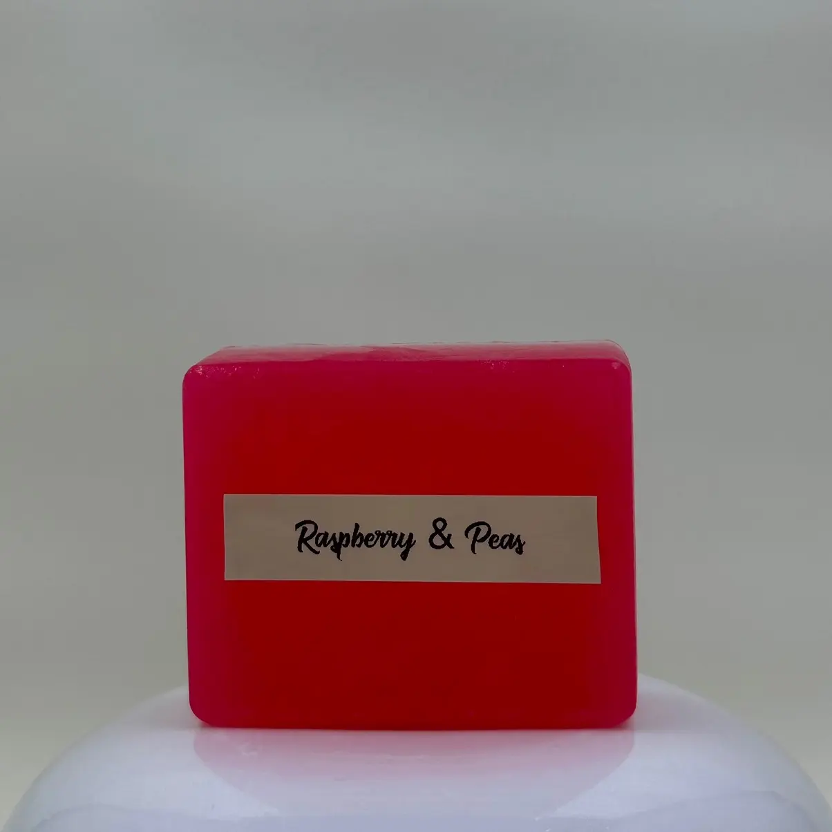 Raspberry and Peas Soap