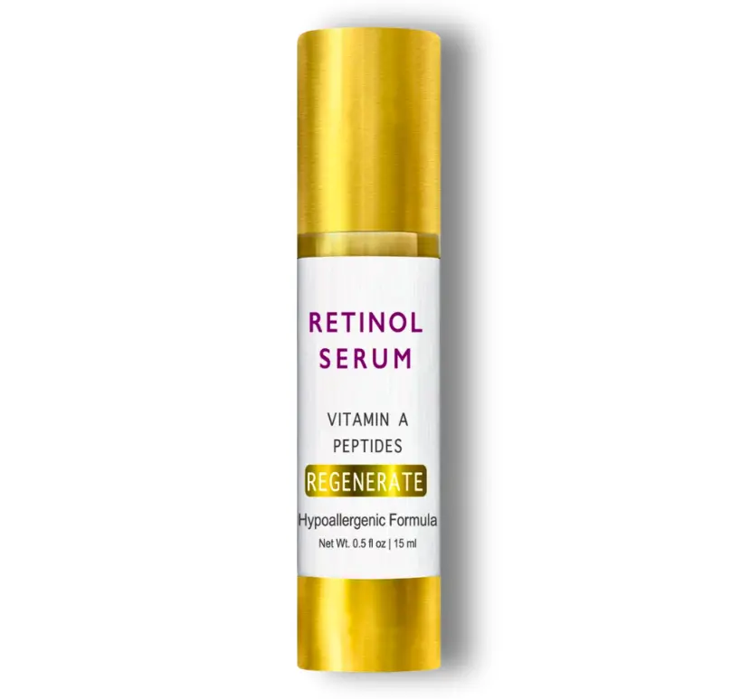 La Colibri Skincare Regenerate Retinol Serum 0.5 fl.oz. 15ml. Powerful Anti Aging Skincare Serum With Hyaluronic Acid and 7 Organic Ingredients - No More Needles - Glow Recipe - Vegan - Cruelty Free.