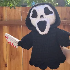 Ghostface crochet Plushie