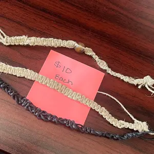 Handmade macrame bracelets