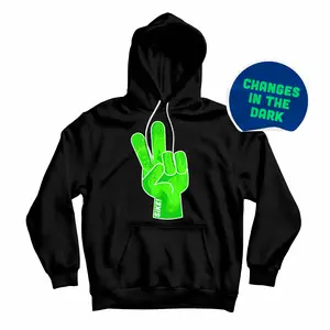 SiKE Positively Pissed Off Glow-In-The-Dark Hoodie