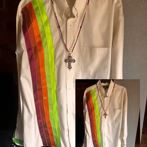 Ribbon shirts Cotton