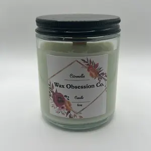 Citronella Wood Wick Candle