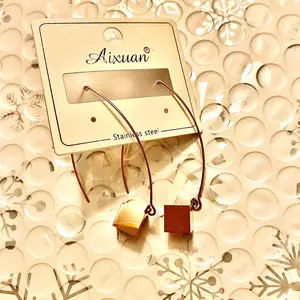 Cube earrings