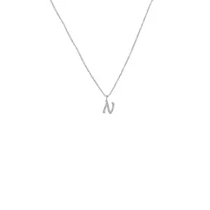 Initial "N" Necklace