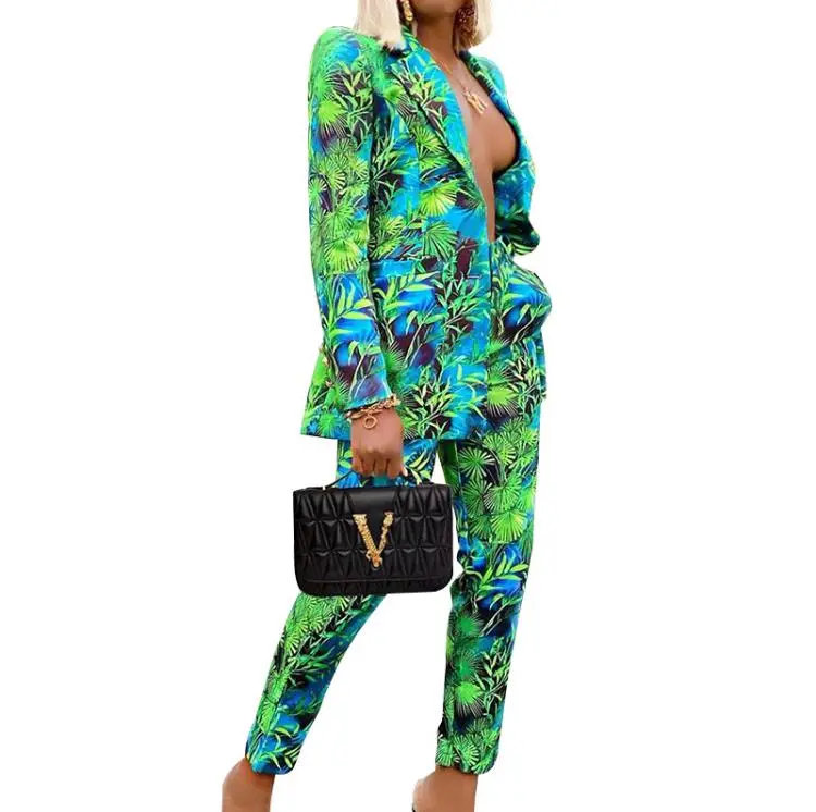 Fortress Floral Set Comfort Suit Comfort Suit Womenswear Blazer