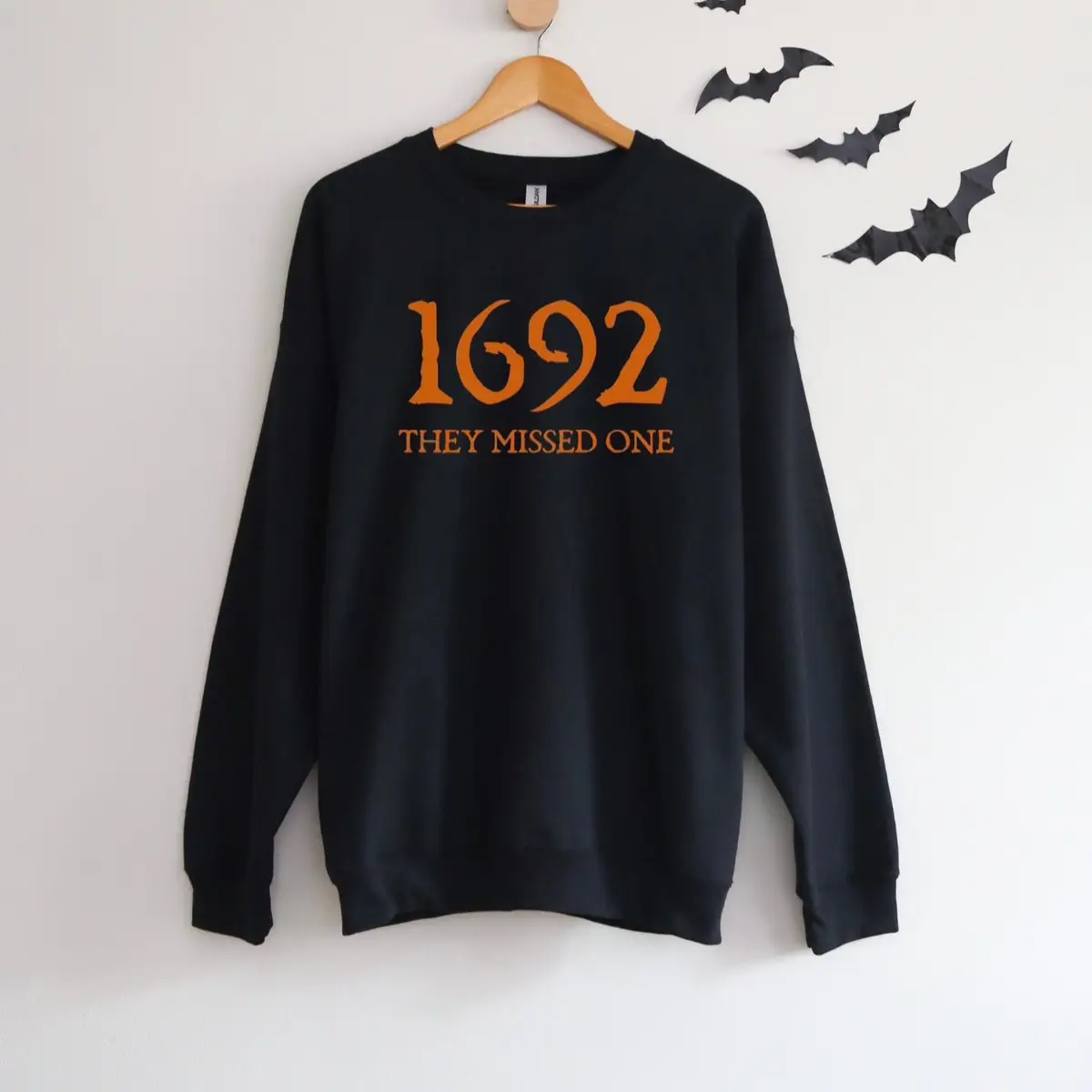 1692 Sweatshirt Black Tops Black Sweaters