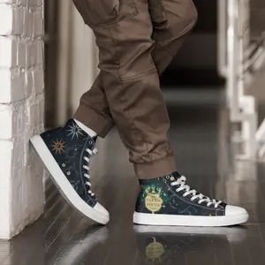 Hocus pocus inspired high top shoes
