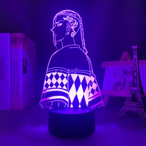 Tokyo Revenge Draken 3D Night Light with Remote