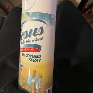 Jesus Spray Tumbler