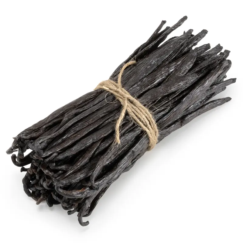 Slofoodgroup Ugandan Vanilla Beans, Gourmet Vanilla for Cooking and Baking Flavor Chocolate