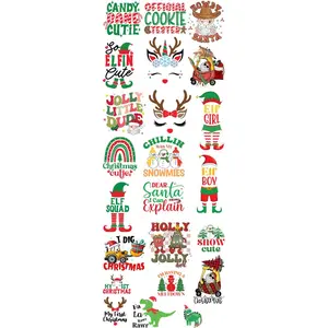 Santas Cuties DTF Transfers Gang Sheet 22” wide x 60” long DTF Gang Sheet