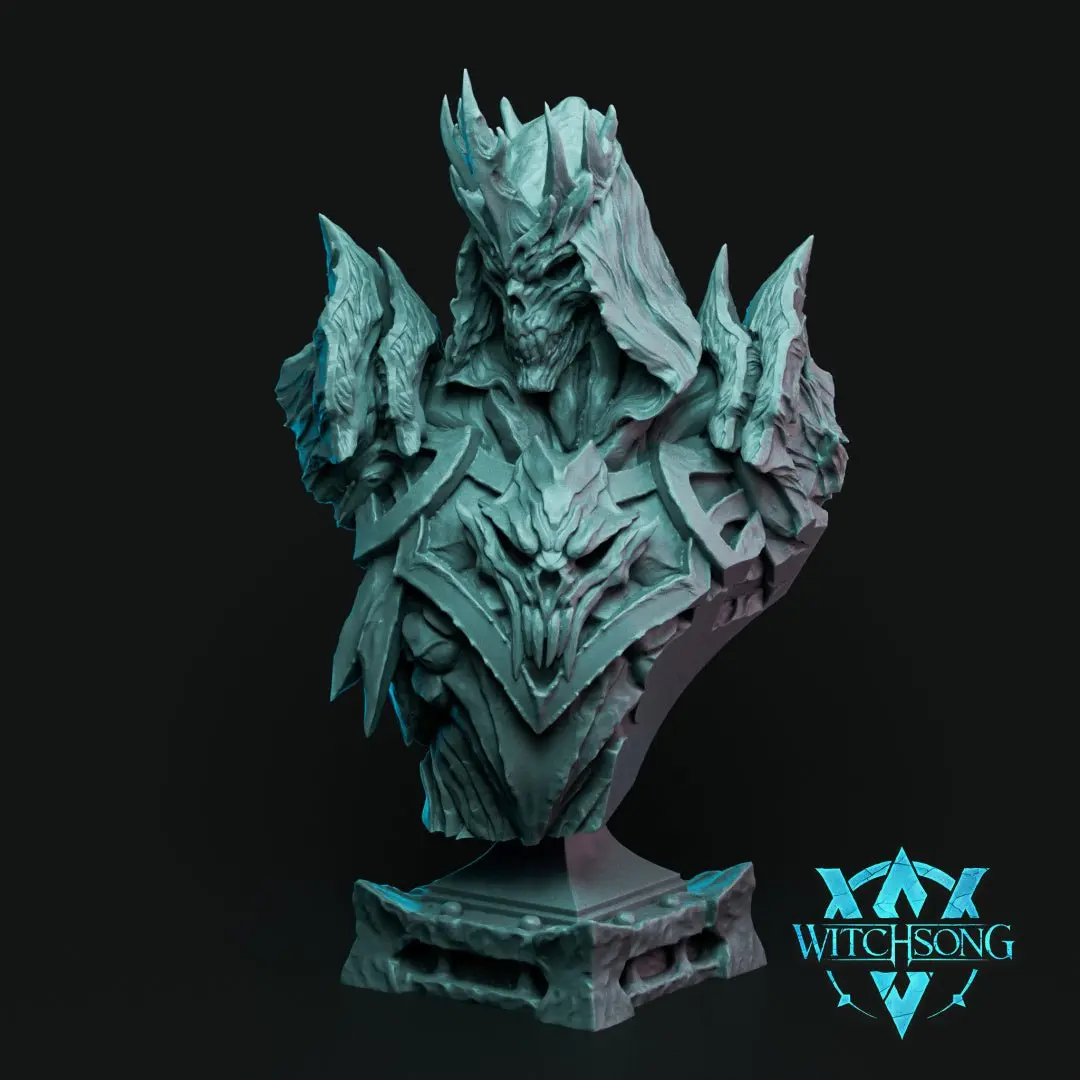 Hades - Witchsong Miniatures - 100mm BUST - 3d Resin Print