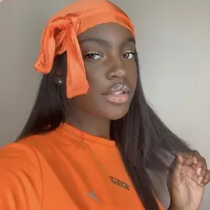 Legendary Orange Silky Durag